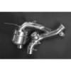 Sistema de escape completo de acero inoxidable con válvula Capristo Ferrari 812 SuperFast (OPF) 2020-2024 02FE03703001KS