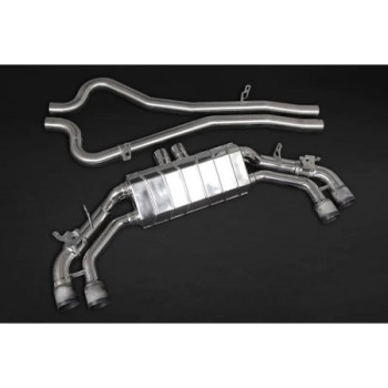Stainless steel complete exhaust system with valve Capristo Audi TT RS MK3 (Type FV/8S) 2016-2022 02AU10903012-B