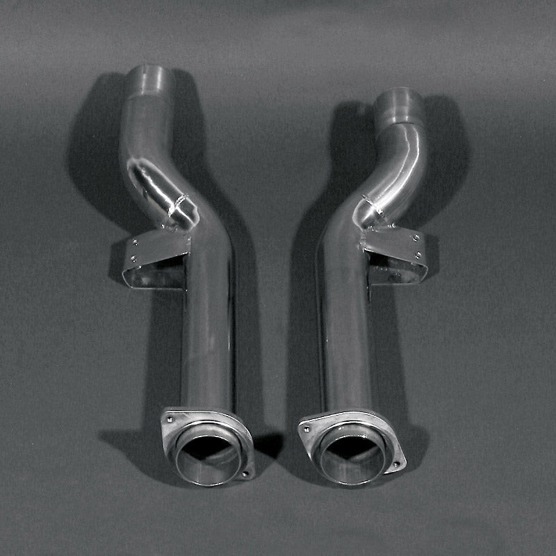 Tubes de suppression des catalyseurs secondaires en acier inoxydable Capristo Ferrari 599 GTB 2007-2012 02FE02703002