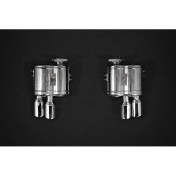 Sport-Endschalldämpfer Free Flow aus Edelstahl Capristo Ferrari 575 2002-2006 02FE06203001-S1