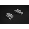 Système d'échappement complet en acier inoxydable avec valve Capristo Ferrari 550 Barchetta 2001-2002 02FE06203002