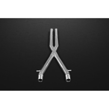 Mittelrohr X-Pipe aus Edelstahl Capristo Ferrari 550 1996-2002 02FE06203008