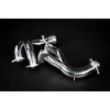 Tubes courts de suppression précatas en inox pour collecteurs Capristo Ferrari 512/Testarossa (USA) 1984-1996 02FE05903013