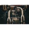 Rohre zum Entfall von Vorkatalysatoren Edelstahl für Krümmer OEM Capristo Ferrari 512/Testarossa (USA) 1984-1996 02FE05903016