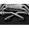 Sistema de escape completo de acero inoxidable con válvula ECE Capristo Ferrari 512/Testarossa (Euro) 1984-1996 02FE05903011