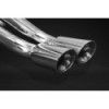 Stainless steel rear silencer sports Free Flow Capristo Ferrari 512/Testarossa (Euro) 1984-1996 02FE05903001-S1