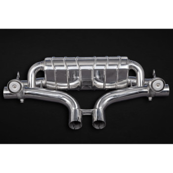 Sistema di scarico completo con valvola e terminali Wicrom Capristo Audi SQ7/8 (Facelift) 2024-2026 02AU11903020-B