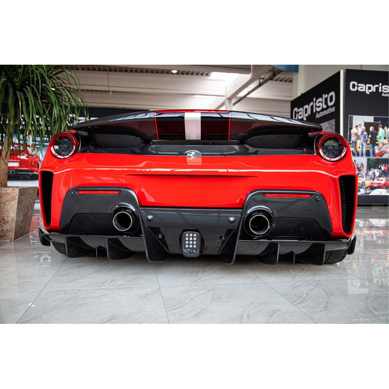 Diffusore posteriore carbonio Capristo Ferrari 488 Pista 2018-2020 03FE08710049LG
