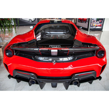 Carbon fibre rear diffuser Capristo Ferrari 488 Pista 2018-2020 03FE08710049LG