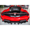 Diffusore posteriore carbonio Capristo Ferrari 488 Pista 2018-2020 03FE08710049LG