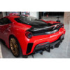 Paraurti posteriore carbonio Capristo Ferrari 488 Pista 2018-2020 03FE08710047LG