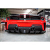 Stoßfänger hinten Carbon Capristo Ferrari 488 Pista 2018-2020 03FE08710047LG