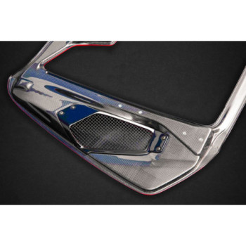 Capot moteur carbone et verre Design S Capristo Ferrari 488 GTB/GTS 2015-2020 03FE08710012LG