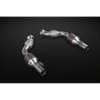 Catalizadores deportivos TwinFlow de inox con protección térmica Capristo Ferrari 488 GTB/GTS 2015-2020 02FE08703008TF