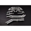 Sistema de escape completo con válvula y colas de escape Wicrom Capristo Audi SQ7/8 2020-2023 02AU11903020-B