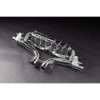Complete exhaust system with valve and Wicrom exhaust tips Capristo Audi SQ7/8 2020-2023 02AU11903020-B