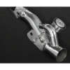 Stainless steel complete exhaust system with valve Capristo Ferrari 488 GTB/GTS 2015-2020 02FE08703005KS