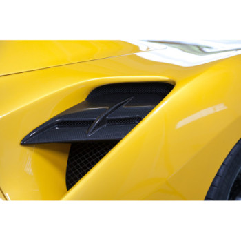 Paneele Lufteinlässe seitlich Carbon Capristo Ferrari 488 GTB/GTS 2015-2020 03FE08710010LG