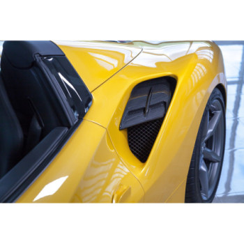 Carbon fibre panels air intakes side Capristo Ferrari 488 GTB/GTS 2015-2020 03FE08710010LG