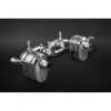 Sistema de escape completo de acero inoxidable con válvula Capristo Ferrari 458 Speciale/Aperta 2013-2015 02FE00403001KS