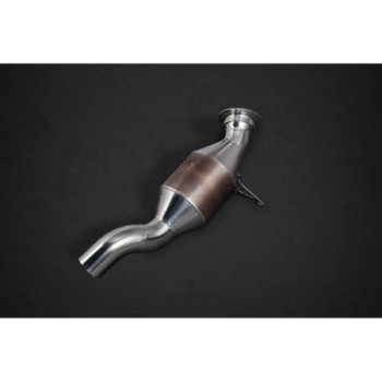 Catalizadores deportivos de acero inoxidable con protección térmica Capristo Ferrari 458 Speciale/Aperta 2013-2015 02FE00403004