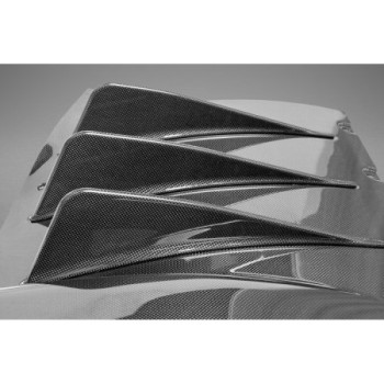 Diffusore posteriore carbonio Capristo Ferrari 458 Italia/Spider 2009-2015 03FE00410021LG