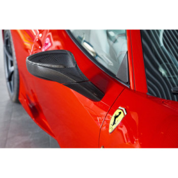 Carbon fibre caps mirrors Capristo Ferrari 458 Italia/Spider 2009-2015 03FE00410005LG