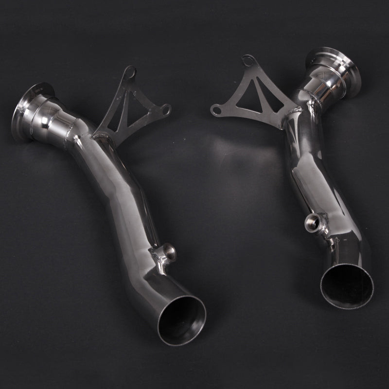 Stainless steel decat pipes with heat shielding Capristo Ferrari 458 Italia/Spider 2009-2015 02FE00403022