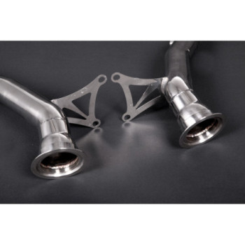 Tubi elimina catalizzatori in acciaio inox con protezione termica Capristo Ferrari 458 Challenge 2009-2015 02FE00403022