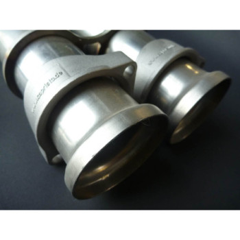 Tubi sostitutivi pre-silenziatore in acciaio inox Capristo Ferrari 456 1992-1997 02FE06103002