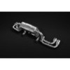 Sistema de escape completo de inox con válvula Sonido 1/3 Capristo Ferrari 360 Challenge Stradale 2003-2005 02FE02203010