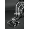 Stainless steel rear silencer sports Free Flow Capristo Ferrari 360 Challenge Stradale 2003-2005 02FE02203001-S1