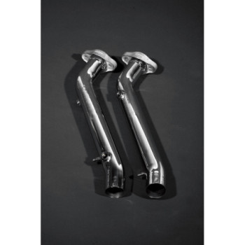Tubi elimina catalizzatori in acciaio inox Capristo Ferrari 360 Challenge Stradale 2003-2005 02FE02203004