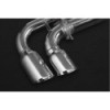 Sistema di scarico completo in acciaio inox con valvola Twin Sound Capristo Ferrari 360 2000-2005 02FE02203002