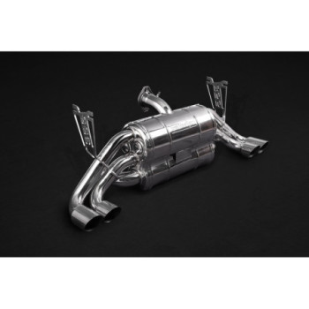 Stainless steel rear silencer sports Free Flow Capristo Ferrari 355 Serie Fiorano 1999 02FE03003001
