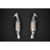 Catalizzatori sportivi 250 celle in acciaio inox con protezione termica Capristo Ferrari 355 Serie Fiorano 1999 02FE03003012