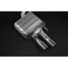 Sistema di scarico completo con valvola e terminali in carbonio Capristo Audi S8 (D4) 2012-2018 02AU09403001-B
