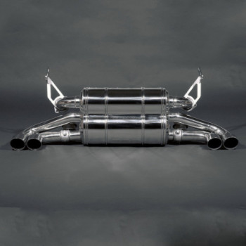 Sistema de escape completo de acero inoxidable con válvula Capristo Ferrari 348 tb/ts 1989-1992 02FE06003001