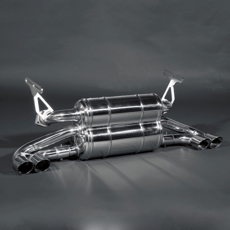 Sport-Endschalldämpfer Free Flow aus Edelstahl Capristo Ferrari 348 GTB/GTS/Spider 1993-1995 02FE06003002-S1