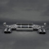 Sport-Endschalldämpfer Free Flow aus Edelstahl Capristo Ferrari 308QV (EURO) 1982-1985 02FE05803001-S1