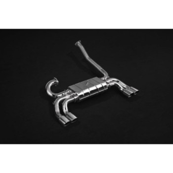 Sistema di scarico completo in acciaio inox con valvola Capristo Ferrari 308 GTB/GTS (Euro) 1975-1981 02FE05803004