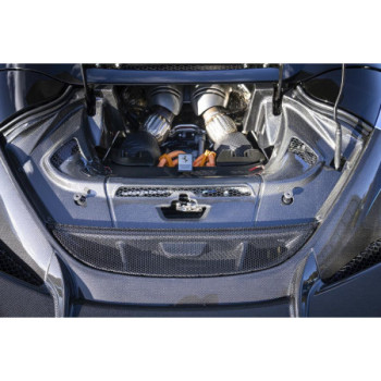 Cubiertas compartimento motor carbono Capristo Ferrari 296 GTS 2021-2026 03FE138100XX