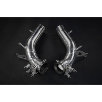 Tubi elimina OPF in acciaio inox con valvola Capristo Ferrari 296 GTB 2021-2026 02FE13803012