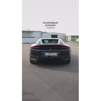 Downpipe aus Edelstahl mit Sportkatalysatoren und Hitzeschutz Capristo Ferrari 12Cilindri 2024-2027 02FE14903001