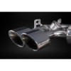 Stainless steel rear silencer with valve Capristo Jaguar F-Type V8S 2013-2023 02JA02803023