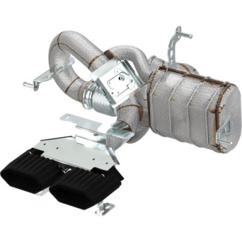 Sistema di scarico completo in acciaio inox con valvola e protezione termica Capristo KTM X-Bow GT-XR 2022-2023 02KT14003002