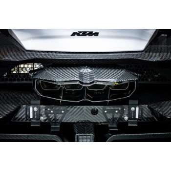 Sistema de escape completo de acero inoxidable con válvula y protección térmica Capristo KTM X-Bow GT-XR 2022-2023 02KT14003002