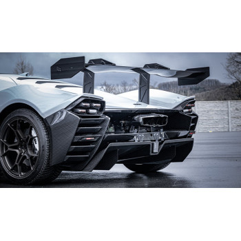 Stainless steel complete exhaust system with valve and heat shielding Capristo KTM X-Bow GT-XR 2022-2023 02KT14003002