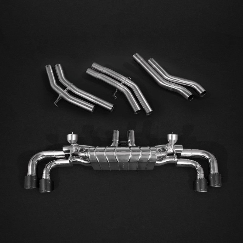 Sistema di scarico completo con valvola e terminali Capristo Lamborghini Urus/S 2018-2025 02LA11203023-B