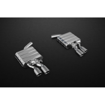 Sistema di scarico completo in acciaio inox con valvola Capristo Audi S6 (C7) 2012-2018 02AU01903007